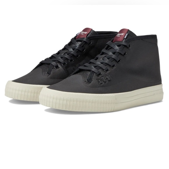 Globe Gillette Skateboard Shoe Mid Black/Cream Size 12 Style# YZ02 MSRP $120 - Picture 1 of 6